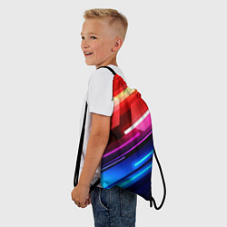 Рюкзак-мешок НЕОН, цвет: 3D-принт — фото 2