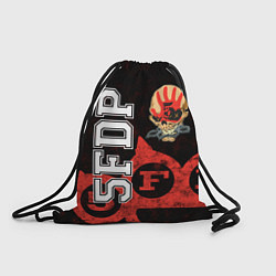 Рюкзак-мешок Five Finger Death Punch 1, цвет: 3D-принт