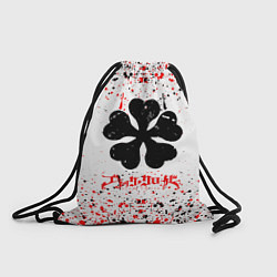 Рюкзак-мешок Черный клевер - anime, цвет: 3D-принт