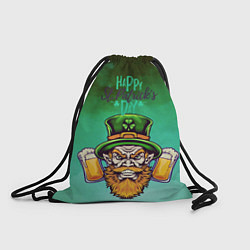 Рюкзак-мешок Happy Saint Patricks Day, цвет: 3D-принт