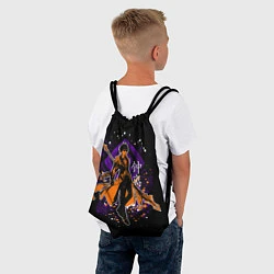 Рюкзак-мешок GENSHIN IMPACT, ЧЖУН ЛИ, цвет: 3D-принт — фото 2