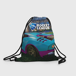 Рюкзак-мешок Rocket League, цвет: 3D-принт