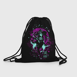 Рюкзак-мешок GENSHIN IMPACT, МОНА, цвет: 3D-принт