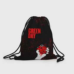 Рюкзак-мешок Green day, цвет: 3D-принт