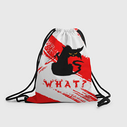 Рюкзак-мешок What cat? Какой кот?, цвет: 3D-принт