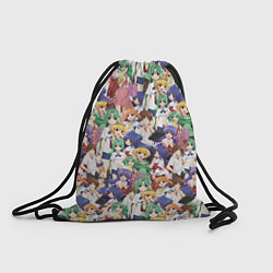 Рюкзак-мешок Аниме Когда плачут цикады, цвет: 3D-принт