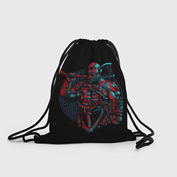 Рюкзак-мешок Brutal Kratos, цвет: 3D-принт