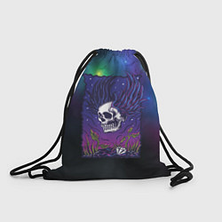 Рюкзак-мешок Череп с крыльями, цвет: 3D-принт