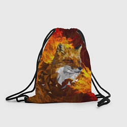 Рюкзак-мешок Огненный Лис, цвет: 3D-принт