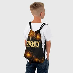Рюкзак-мешок BENDY LOGO, цвет: 3D-принт — фото 2