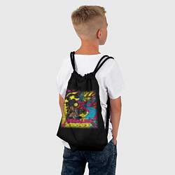 Рюкзак-мешок Metallica Металика, цвет: 3D-принт — фото 2