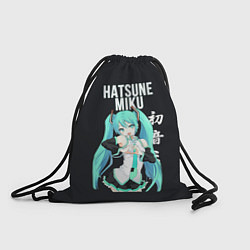 Рюкзак-мешок Hatsune Miku Хацунэ Мику, цвет: 3D-принт