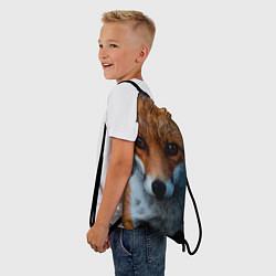 Рюкзак-мешок Мудрая лиса, цвет: 3D-принт — фото 2