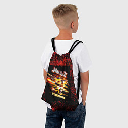 Рюкзак-мешок JUDAS PRIEST rock, цвет: 3D-принт — фото 2