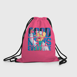 Рюкзак-мешок Good news everyone, цвет: 3D-принт
