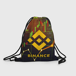 Рюкзак-мешок BINANCE БИНАНС БАНАН, цвет: 3D-принт