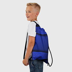 Рюкзак-мешок 3D BLUE Вечерний синий цвет, цвет: 3D-принт — фото 2
