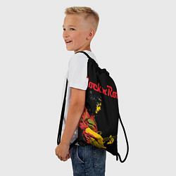Рюкзак-мешок ROCK N ROLL, цвет: 3D-принт — фото 2