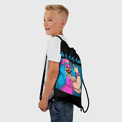 Рюкзак-мешок Dr Rockzo, цвет: 3D-принт — фото 2