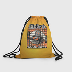 Рюкзак-мешок Ретро робот cool boy, цвет: 3D-принт