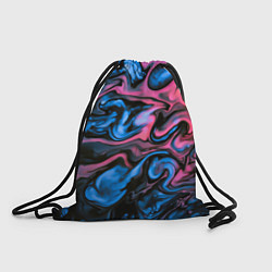 Рюкзак-мешок ТАЙ ДАЙ ГЛУБОКИЙ НЕОН, цвет: 3D-принт