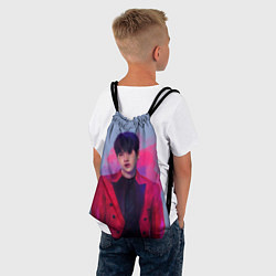 Рюкзак-мешок Kim Seokjin, цвет: 3D-принт — фото 2