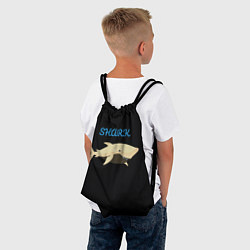 Рюкзак-мешок Shark, цвет: 3D-принт — фото 2