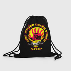 Рюкзак-мешок Five Finger Death Punch FFDP, цвет: 3D-принт