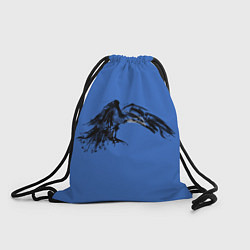 Рюкзак-мешок Тень ворона, цвет: 3D-принт