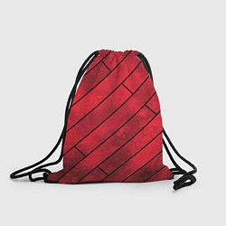 Рюкзак-мешок Red Boards Texture, цвет: 3D-принт