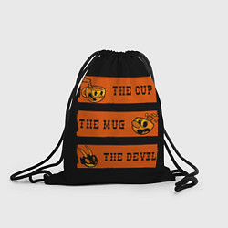 Рюкзак-мешок CUP MUG DEVIL, цвет: 3D-принт