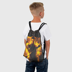 Рюкзак-мешок Jensen in fire, цвет: 3D-принт — фото 2