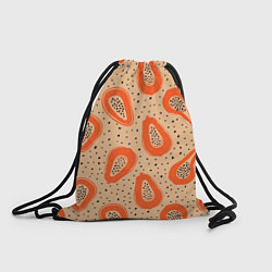 Рюкзак-мешок Папайя, цвет: 3D-принт