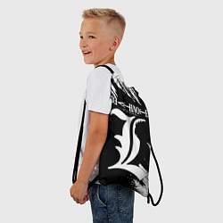Рюкзак-мешок ЛОГО С ОБРАЗОМ брызги красок, цвет: 3D-принт — фото 2