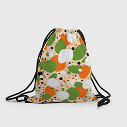 Рюкзак-мешок Пятна и точки, цвет: 3D-принт