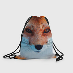 Рюкзак-мешок Мордочка лисы, цвет: 3D-принт