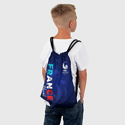 Рюкзак-мешок Сборная Франции, цвет: 3D-принт — фото 2