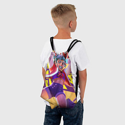 Рюкзак-мешок Knockout City, цвет: 3D-принт — фото 2