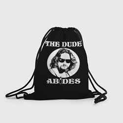 Рюкзак-мешок The dude ABIDES, цвет: 3D-принт