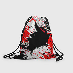 Рюкзак-мешок БЕРСЕРК краска брызги, цвет: 3D-принт