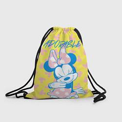 Рюкзак-мешок Минни Adorable, цвет: 3D-принт