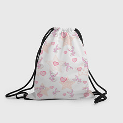 Рюкзак-мешок Лисички, цвет: 3D-принт