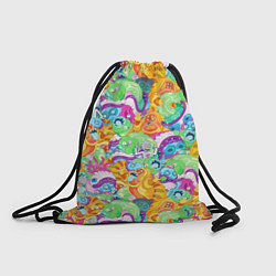 Рюкзак-мешок Rick and Monsters, цвет: 3D-принт