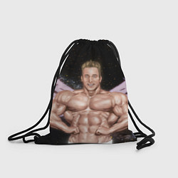 Рюкзак-мешок Billy Space Aquarell, цвет: 3D-принт