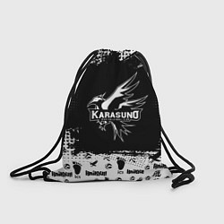 Рюкзак-мешок Старшая школа Карасуно, цвет: 3D-принт