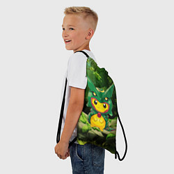 Рюкзак-мешок Пикачу дракон, цвет: 3D-принт — фото 2