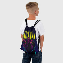 Рюкзак-мешок Nirvana Neon, цвет: 3D-принт — фото 2