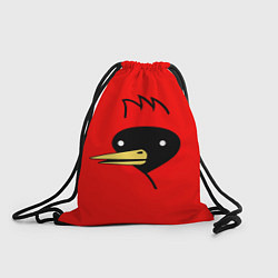 Рюкзак-мешок Омская Птица, цвет: 3D-принт