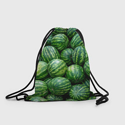 Рюкзак-мешок Арбузы, цвет: 3D-принт