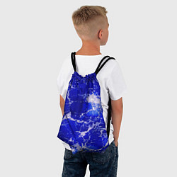Рюкзак-мешок Морские волны!, цвет: 3D-принт — фото 2
